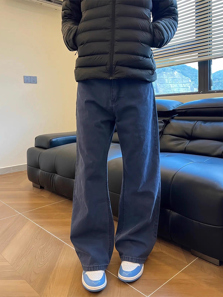 French Streetwear Brand - Cleanfit French Work Blue Men's Autumn